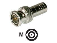 C2G Single Crimp BNC Connector for RG6U