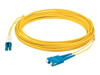 AddOn 8m LC to SC OS1 Yellow Patch Cable