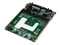 StarTech.com Dual mSATA SSD to 2.5" SATA RAID Adapter Converter