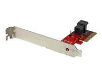 StarTech.com x4 PCI Express to SFF-8643 Adapter for PCIe NVMe U.2 SSD