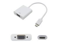 AddOn 5-pack 8in USB 3.1 (C) to VGA Adapter Cable