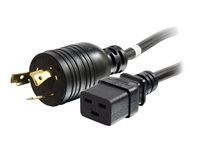C2G 3ft 14AWG 125 Volt Power Cord (NEMA L5-20P to IEC320 C19)