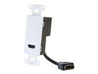 C2G HDMI Pass Through Decorative Wall Plate