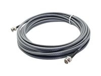 AddOn 6.56ft BNC Coaxial Black Patch Cable