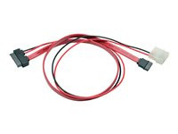 Tripp Lite 20in Slimline SATA to SATA LP4 Power Cable Adapter 20"