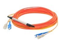 AddOn 1m SC OM2 & OS1 Orange Mode Conditioning Cable