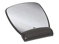 3M Precise Mousing Surface with Leather-like Gel Wrist Rest MW309LE