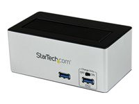 StarTech.com USB 3.0 SATA HDD Docking Station w/ Fast Charge USB Hub & UASP