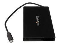 StarTech.com USB 3.1 (10Gbps) 2.5" SATA SSD/HDD Enclosure with Integrated USB-C Cable