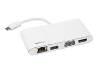 StarTech.com USB-C Multiport Adapter 4K HDMI VGA GbE USB 3