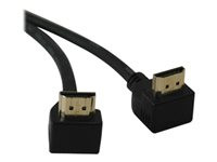 Tripp Lite 6ft High Speed HDMI Cable Digital Video with Audio 2 Right Angle Connectors 4K x 2K M/M 6'