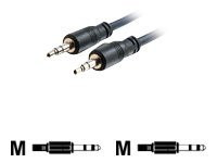 C2G 50ft 3.5mm Stereo Audio Cable with Low Profile Connectors M/M