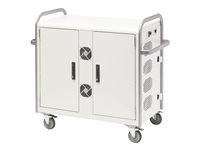 Bretford Basics 32 Unit Network Ready Laptop Cart MDMLAP32NR