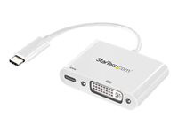 StarTech.com USB-C to DVI Adapter with USB Power Delivery