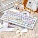 Механическая клавиатура Maorbeng M75 81 клавиша RGB трёхрежимная