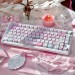 Механическая клавиатура Maorbeng M75 81 клавиша RGB трёхрежимная