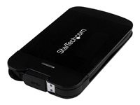 StarTech.com 2.5" USB 3.0 SATA HDD Enclosure w/ UASP and Built-in Cable