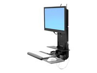 Ergotron StyleView Sit-Stand Vertical Lift, Patient Room