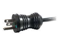 C2G 8ft 16 AWG Coiled Hospital Grade Power Cord (NEMA 5-15P to IEC320C13)