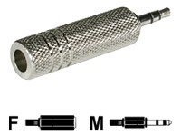 C2G 3.5mm Stereo Male to 6.3mm (1/4in) Stereo Female Adapter