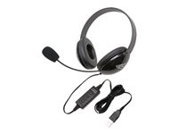 Califone Listening First Stereo Headset 2800BK-USB