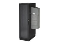 Black Box ClimateCab NEMA 12 Server Cabinet with Tapped Rails and 12000-BTU AC Unit