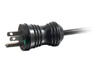 C2G 8ft 18 AWG Coiled Hospital Grade Power Cord (NEMA 5-15P to IEC320C13)