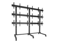Chief Fusion Micro-Adjustable Large Freestanding Video Wall LVM3X3U