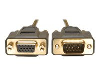 Tripp Lite 25ft VGA Monitor Extension Gold Cable Shielded HD15 M/F 25'