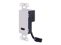 C2G HDMI Pass Through Decorative Wall Plate