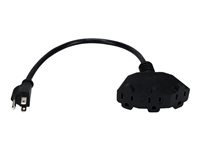 QVS OutletSaver AC Power Splitter Adaptor