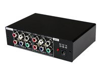 StarTech.com 3 Port Component Video Splitter with Digital Audio