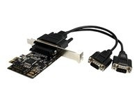 StarTech.com 2 Port RS232 PCI Express Serial Card w/ Breakout Cable
