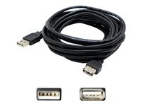 AddOn 5-pack 15.0ft USB 2.0 (A) to Extension Cable