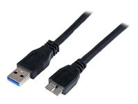 StarTech.com 1m Certified SuperSpeed USB 3.0 A to Micro B Cable