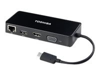Toshiba USB-C to HDMI/VGA Travel Adapter