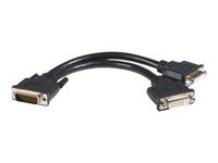 StarTech.com 8in LFH 59 Male to Dual Female DVI I DMS 59 Cable