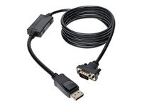 Tripp Lite 6ft DisplayPort to VGA Cable Latches to HD15 Adapter M/M 6'