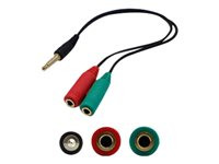 AddOn 5 Pack 8in 3.5mm Audio Cable