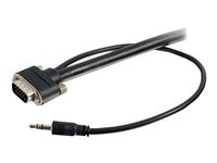 C2G 10ft Select VGA + 3.5mm Stereo Audio A/V Cable M/M