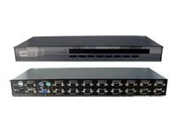 Addlogix PowerReach 16 port USB/PS2 Rackmount KVM