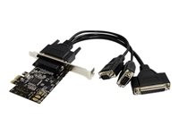 StarTech.com 2S1P PCI Express Serial Parallel Combo Card with Breakout Cable
