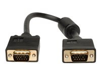 Tripp Lite 1ft VGA Coax Monitor Cable with RGB High Resolution HD15 M/M 1'