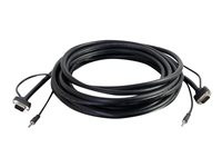C2G 15ft Select VGA + 3.5mm Stereo Audio A/V Cable M/M