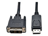 Tripp Lite 10ft DisplayPort to DVI Cable / DP to DVI Adapter Latches to DVI-D Single Link M/M 10'
