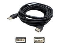 AddOn 6in USB 2.0 (A) to USB 2.0 (A) Extension Cable