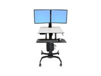 Ergotron WorkFit-C Dual Sit-Stand Workstation