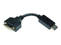 Tripp Lite 6in Displayport to DVI Adapter Video Converter DP-M to DVI-I-F 6"