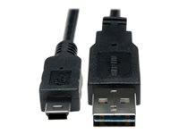 Tripp Lite 6in USB 2.0 High Speed Cable Reversible A to 5Pin Mini B M/M 6"