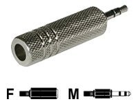 C2G 3.5mm Stereo Male to 6.3mm (1/4in) Mono Female Adapter
